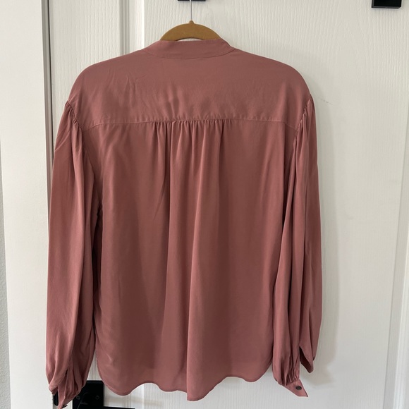 Joie Top in purple mauve, Size S - Picture 4 of 6